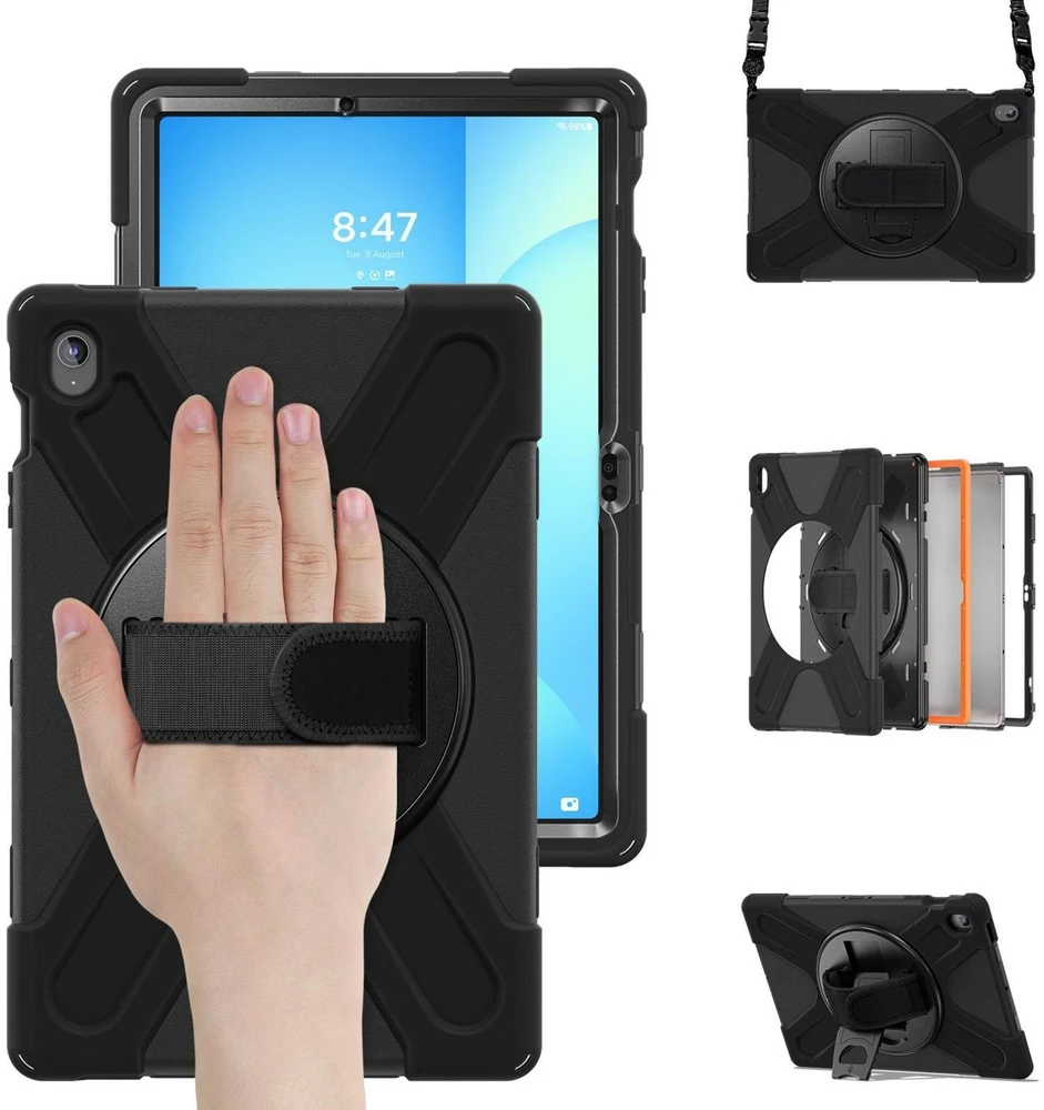 Dėklas na tablet eStuff eSTUFF Defender Austin do Galaxy Tab S10 FE+