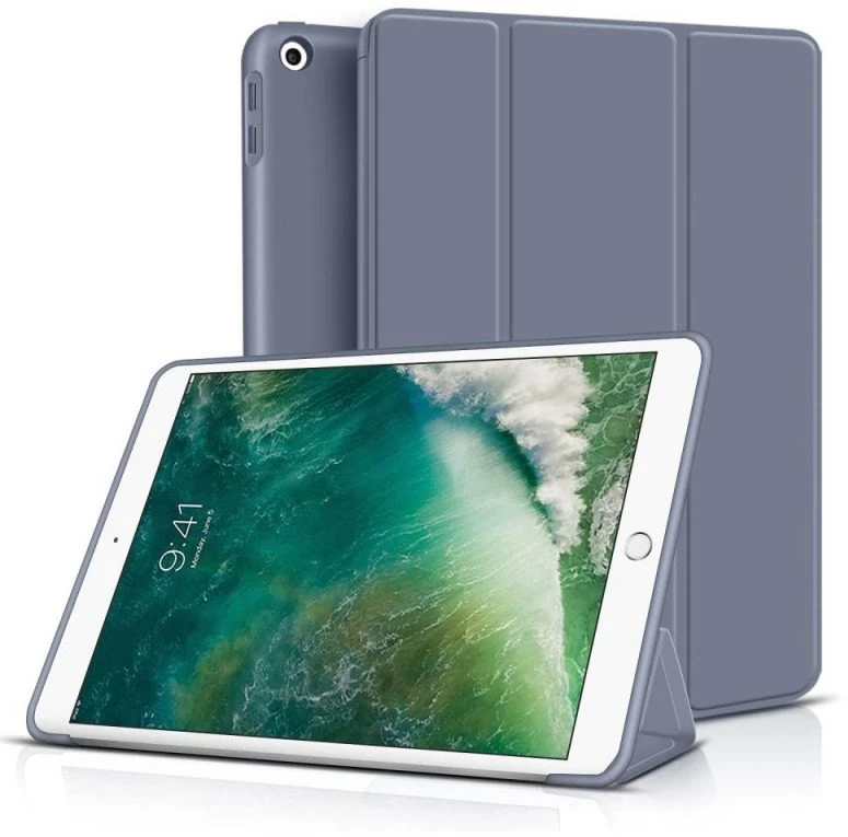 Dėklas na tablet Evelatus "Tri-Fold Stylus Holder Case Galaxy Tab A8" Lavender Pilkas