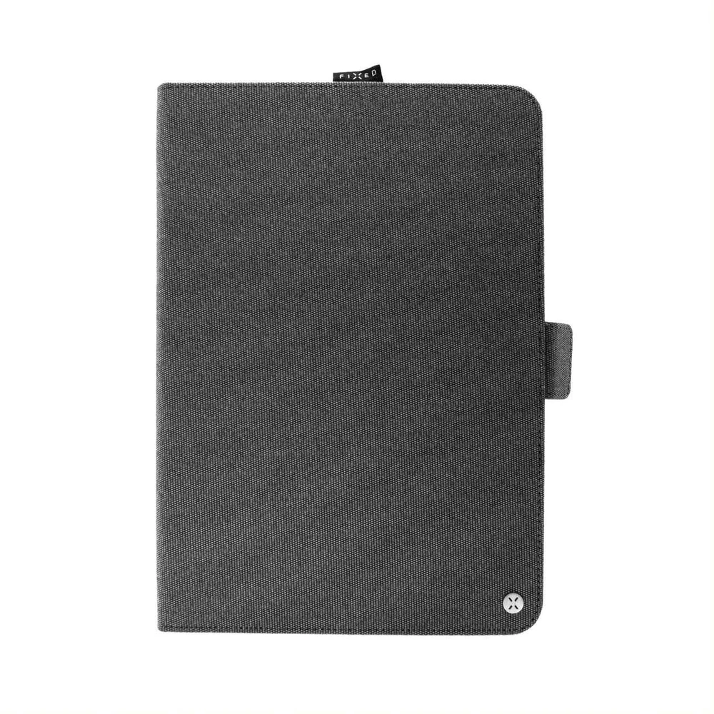 Dėklas na tablet Fixed 10,1'' Novel su podstawą i kieszenią na stylus tamsiai pilka
