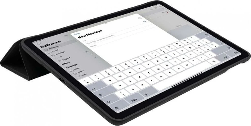 Fixed Padcover | Apple | Planšetė Case | iPad Air 11" (2020-2026) | Artificial leather/TPU | Juodas