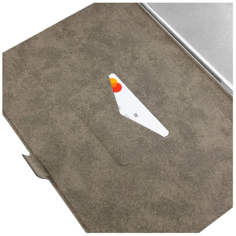 Fixed Ištaisyta | Temos skirtukas, skirtas „Xiaomi Redmi Pad 2 Pro 4G/5G/POCO Pad 4G/5G/Xiaomi Redmi Pad Pro 4G/5G“ | Dėklas | Juodas | PU oda
