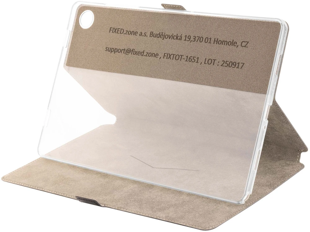 Dėklas na tablet Fixed TopicTab do Samsung Galaxy Tab A11+/A9+ juoda