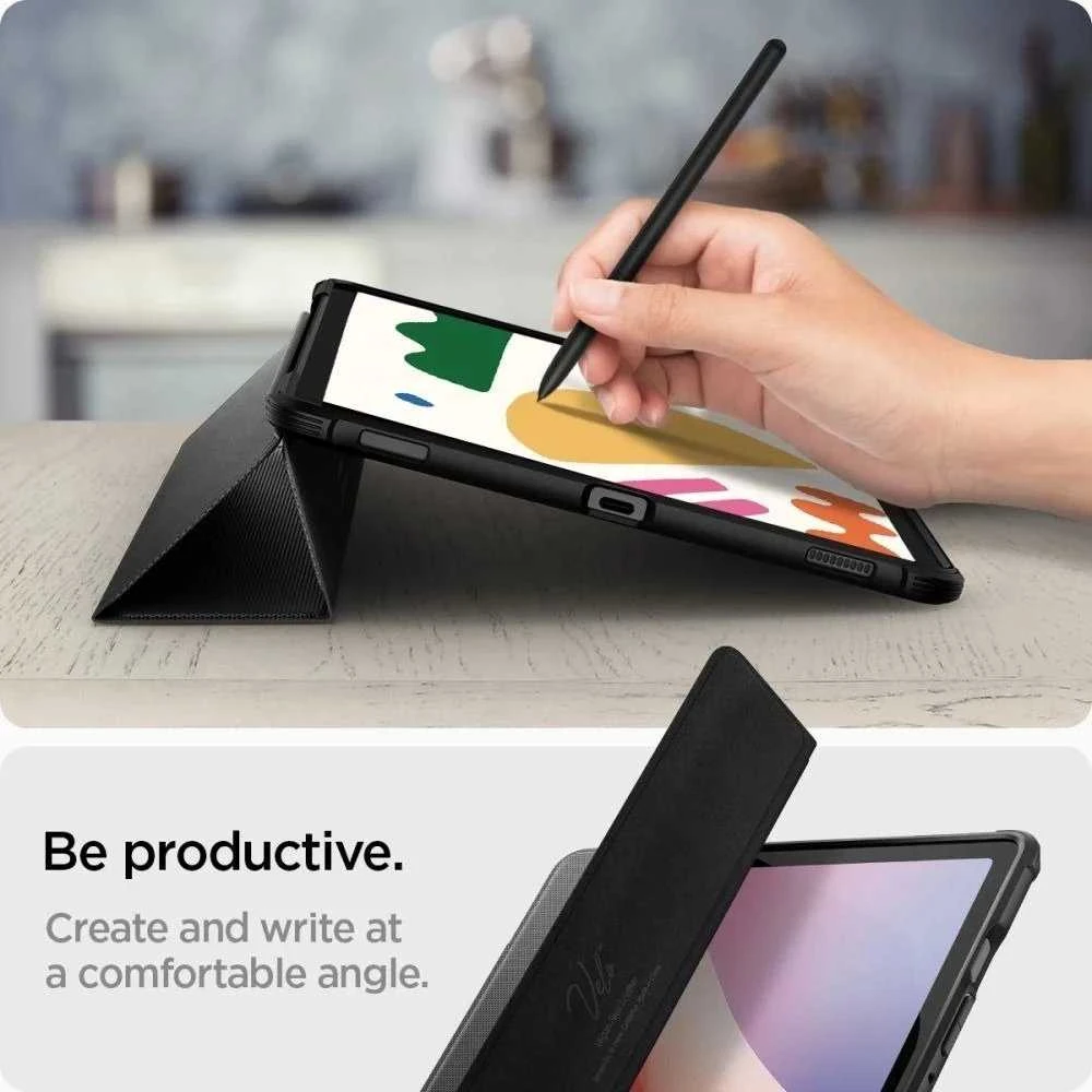 „Spigen Rugged Armor Pro“, juodas - „Samsung Galaxy Tab S10 FE“