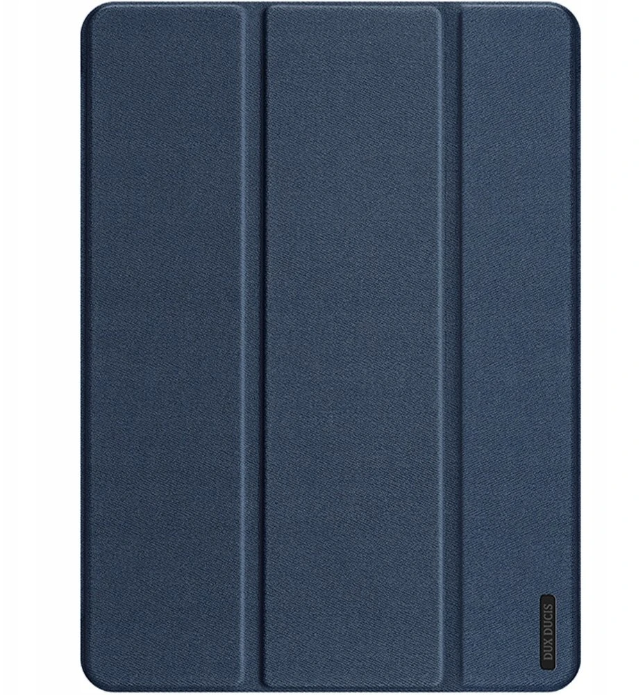 Dėklas na tablet iLike Dėklas książkowe Dux Ducis Galaxy Tab A9 Plus / Tab A11 Plus Domo Series Tri-fold Stand PU Leather Planšetė Cover Mėlyna