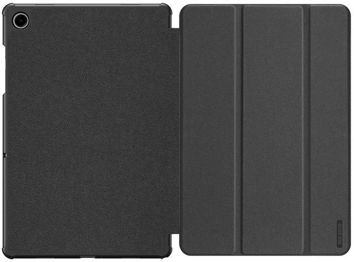 Dėklas na tablet iLike Dėklas książkowe Dux Ducis Galaxy Tab A9 Plus / Tab A11 Plus Domo Series Tri-fold Stand PU Leather Planšetė Cover Juodas