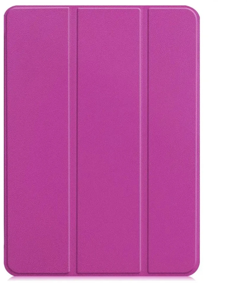 Dėklas na tablet iLike Dėklas książkowe Galaxy Tab S6 Lite 10.4 P610 Tri-Fold Eco-Leather* Stand Case Violetinė ILK-TRC-S7-PU