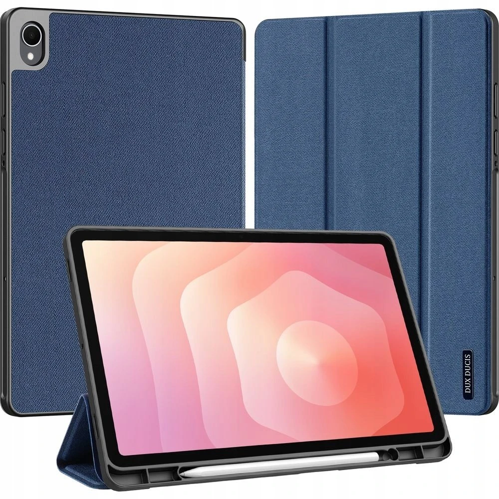 Dėklas Dux Ducis Domo Samsung X730/X730 Tab S11 tamsiai mėlynas