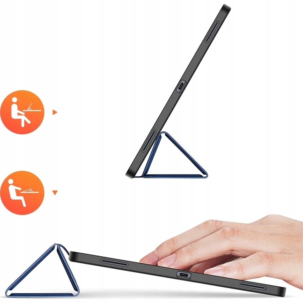 Dėklas Dux Ducis Domo Samsung X930/X936 Tab S11 Ultra tamsiai mėlynas