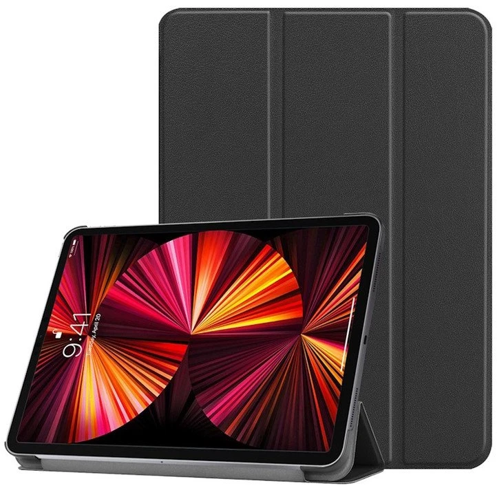 Dėklas na tablet iLike iLike Galaxy Tab A8 8.0 T290 T295 (2019) Tri-Fold Eco-Leather Stand Case Juodas