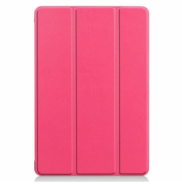 iLike Tri-Fold Plāns Eko-Ādas Statīva Maks Lenovo Tab P12 12.7'' (2023) Koraļļu rozā