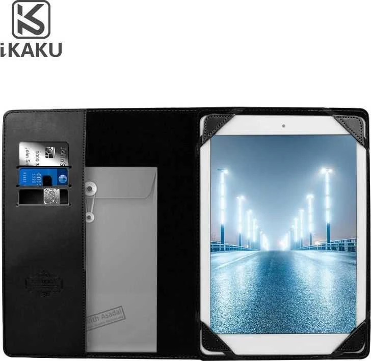 Dėklas na tablet Kaku Dėklas Uniwersalne na Planšetė 7 KAKU Universal Protective Case juodas
