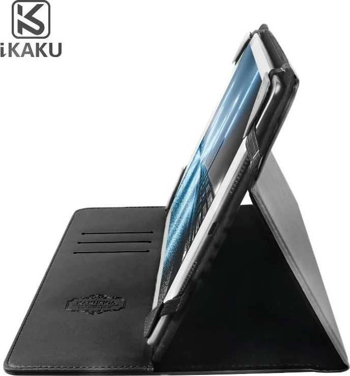 Dėklas na tablet Kaku Dėklas Uniwersalne na Planšetė 7 KAKU Universal Protective Case juodas