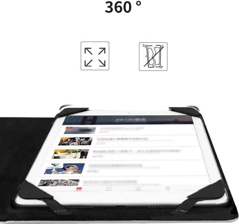 Dėklas na tablet Kaku Dėklas Uniwersalne na Planšetė 7 KAKU Universal Protective Case juodas