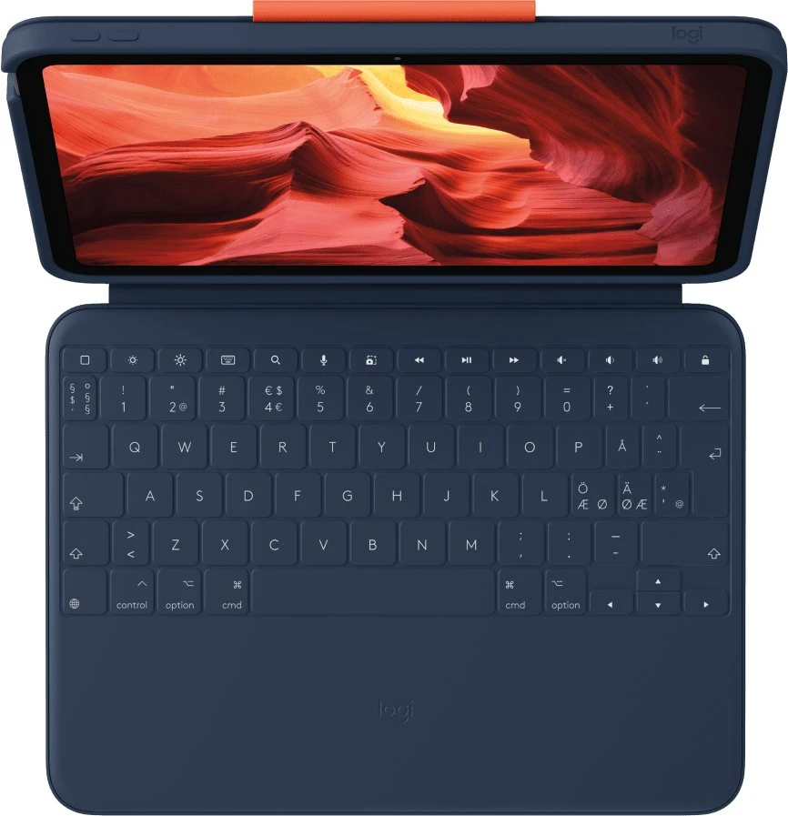 Klaviatūra Logitech RUGGED COMBO 4 TOUCH FOR IPAD - 10THGEN CLASSICBLUE-PAN-EMEA-914