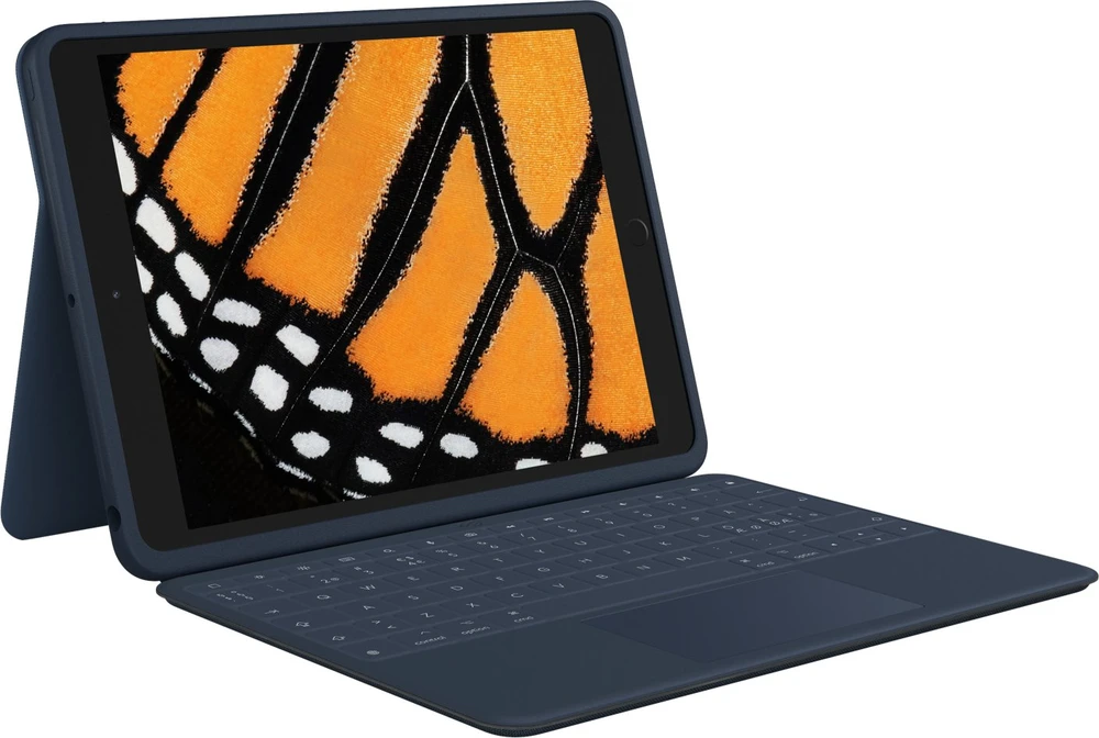 Logitech RUGGED COMBO 3 TOUCH Mėlynas - Mėlynas - PAN - EMEA