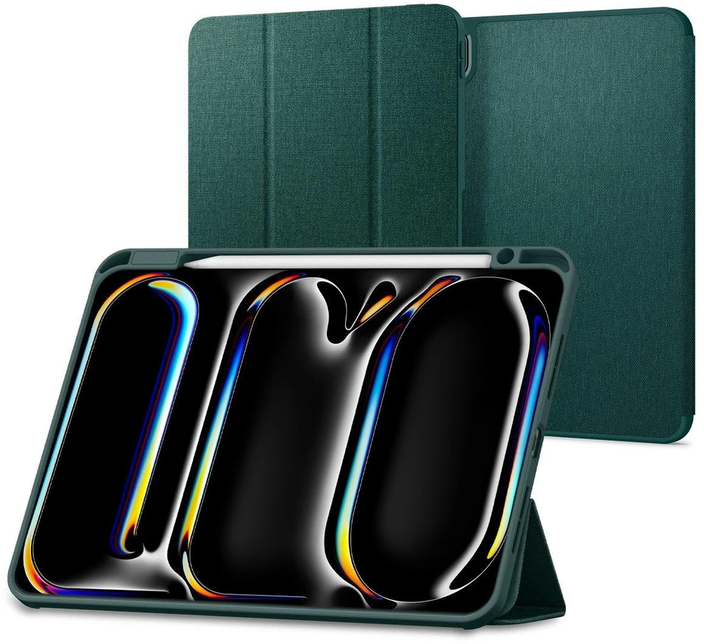 iLike Tri-Fold Plāns Eko-Ādas Statīva Maks Lenovo Tab M8 8'' 4th Gen TB-300 (2023) Debesu zila