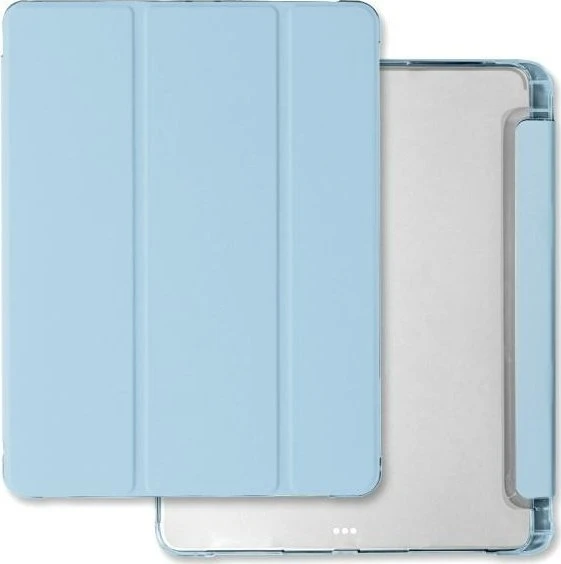 „Mercury“ skaidrus galinis dėklas Apple iPad Pro 13 (2024) mėlynas