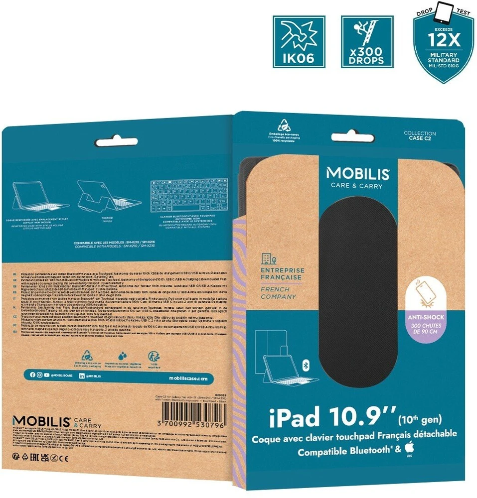Dėklas na tablet Mobilis Case C2 FOR IPAD 10.9IN (10TH (029036)