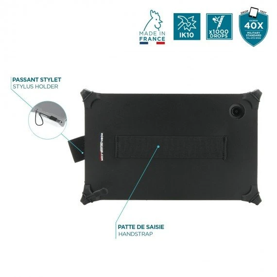 Dėklas na tablet Mobilis Mobilis 050063 etui na tablet 22,1 cm (8.7'') Dėklas Juodas