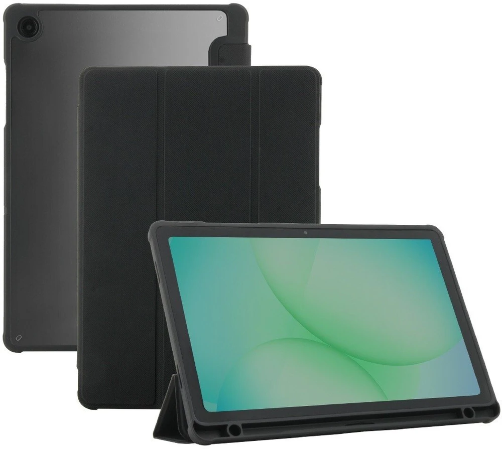 Dėklas na tablet Mobilis Mobilis 060021 etui na tablet 27,9 cm (11'') Dėklas su klapką Juodas, Permatomas