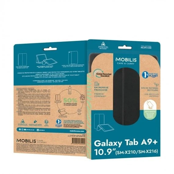 Dėklas na tablet Mobilis RE.LIFE Case Galaxy Tab A9+ 11''