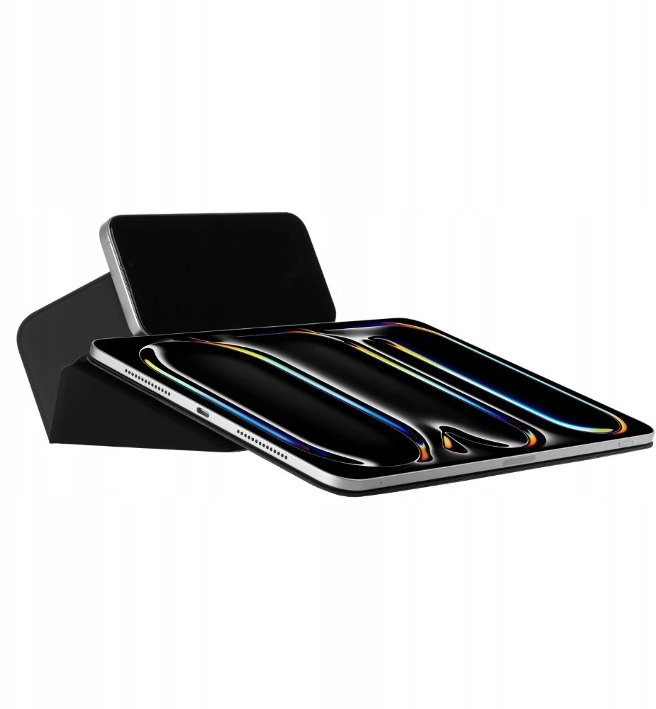 Dėklas Moft Dynamic Apple iPad 11″ A16 11 gen. (2025)/ Apple iPad 10.9″ 10 gen. (2022) juodos spalvos