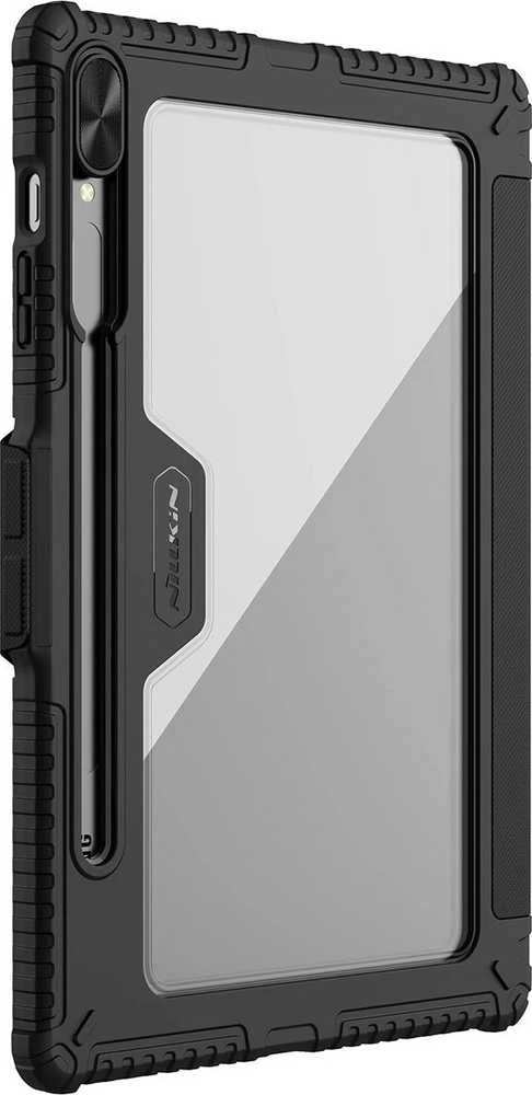 Nillkin Bumper PRO Protective Stand Multi-angle Samsung Galaxy Tab S9+ dėklas planšetiniam kompiuteriui juodos spalvos