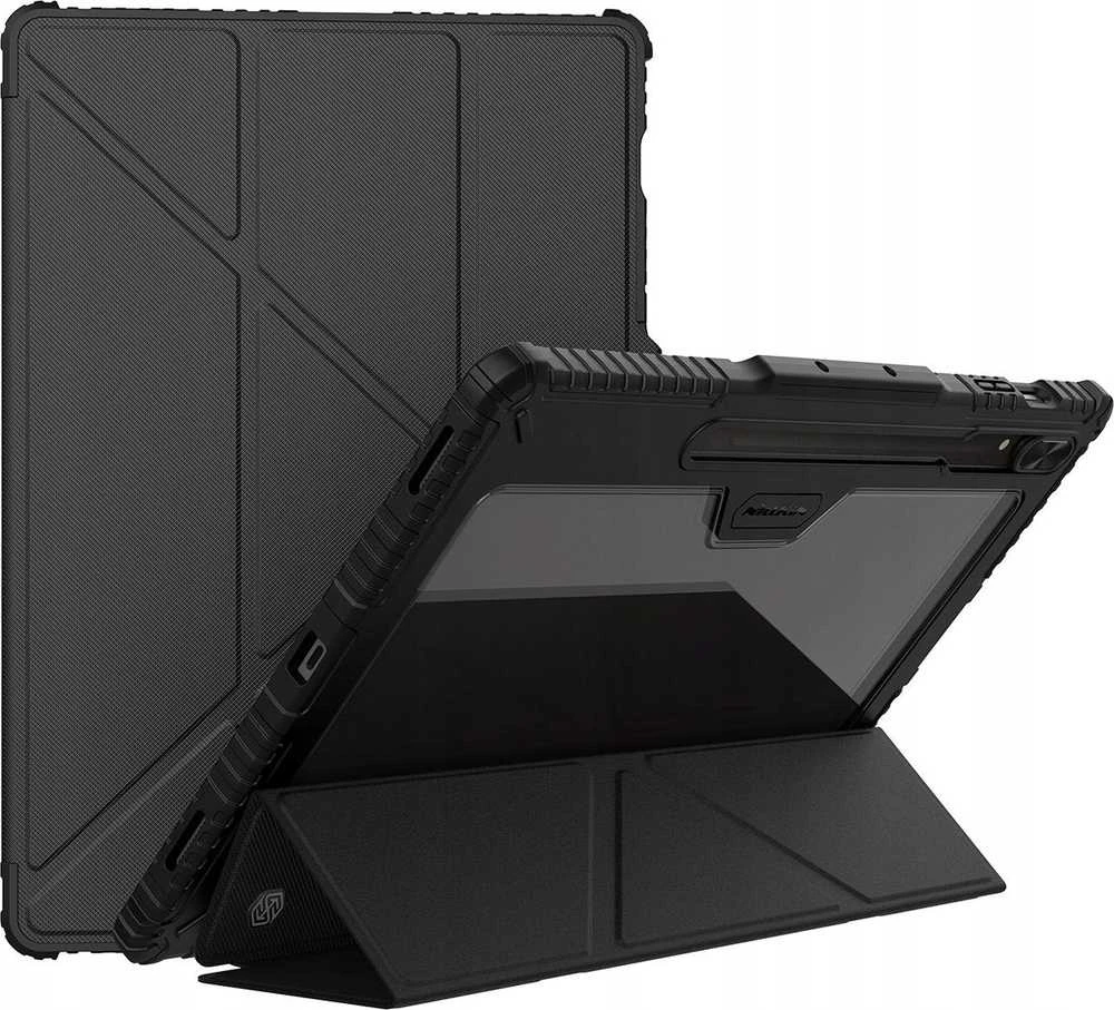 Nillkin Bumper PRO Protective Stand Multi-angle Samsung Galaxy Tab S9+ dėklas planšetiniam kompiuteriui juodos spalvos