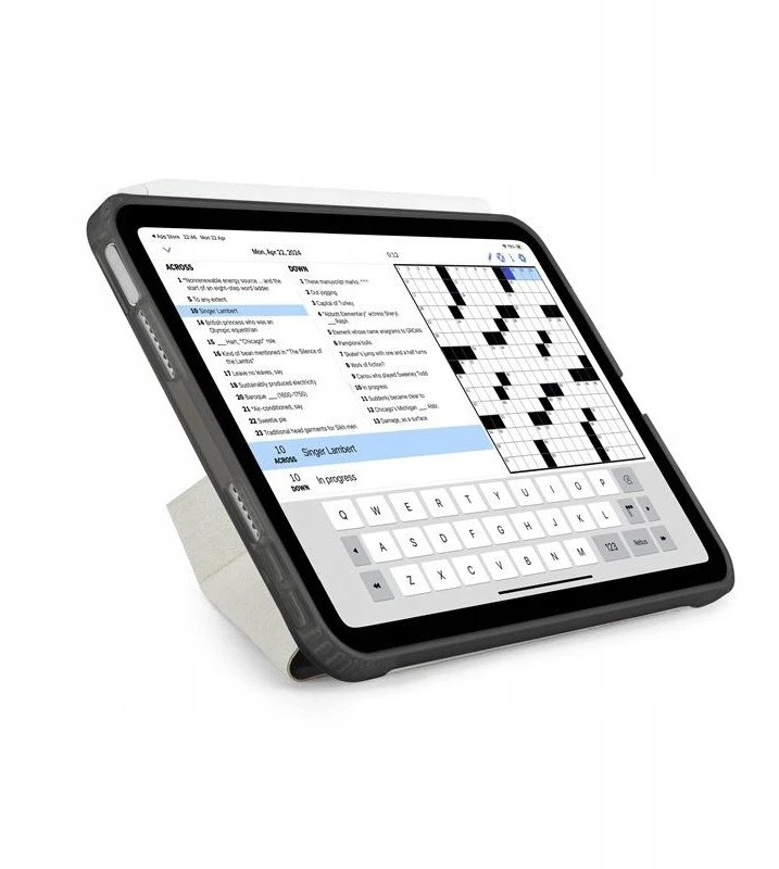 Pipetto Origami No1 Original dėklas, juodos spalvos – Apple iPad mini (2024/2021)
