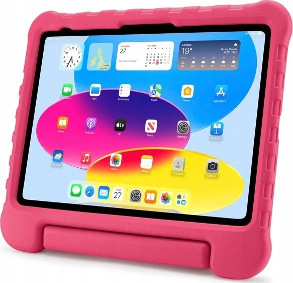 Pipetto Activity dėklas, rožinės spalvos – Apple iPad 10.9 (2022)