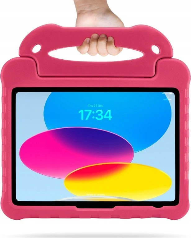 Pipetto Activity dėklas, rožinės spalvos – Apple iPad 10.9 (2022)