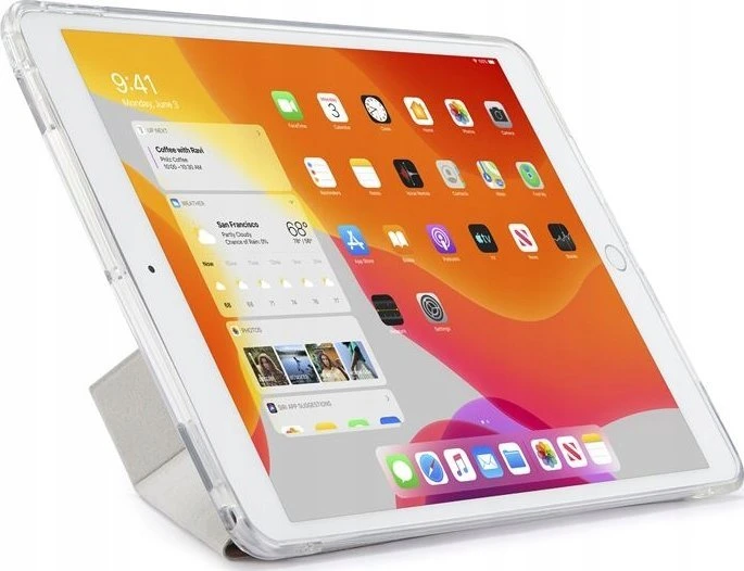 Pipetto Origami No1 Original dėklas, rose auksinis – Apple iPad 10.2 (2021/2020/2019)