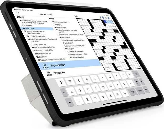 Pipetto Origami No1 Original dėklas, juodos spalvos – Apple iPad Pro 11 (2024,2025)