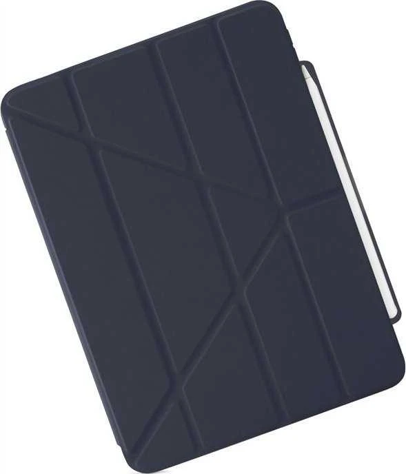 Pipetto Origami No3 Pieštukas dėklas, tamsiai mėlynos spalvos – Apple iPad Air 13″ 2024/2025/2026