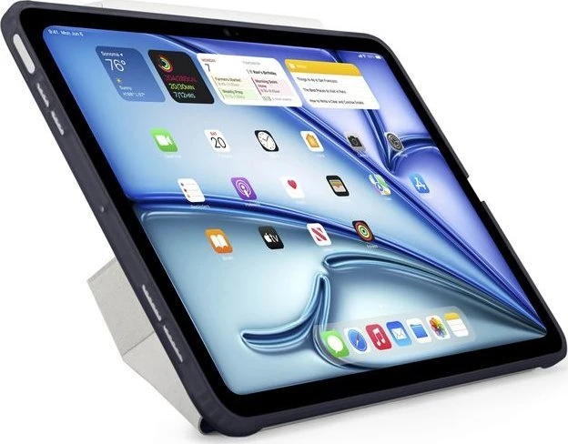 Pipetto Origami No1 Original dėklas, tamsiai mėlynos spalvos – iPad Air 10.9″ (2022/2020)/11″ 2024/2025/2026