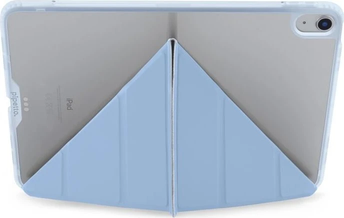 Pipetto Origami No1 Original dėklas, žydros spalvos – iPad Air 13″ 2024/2025/2026