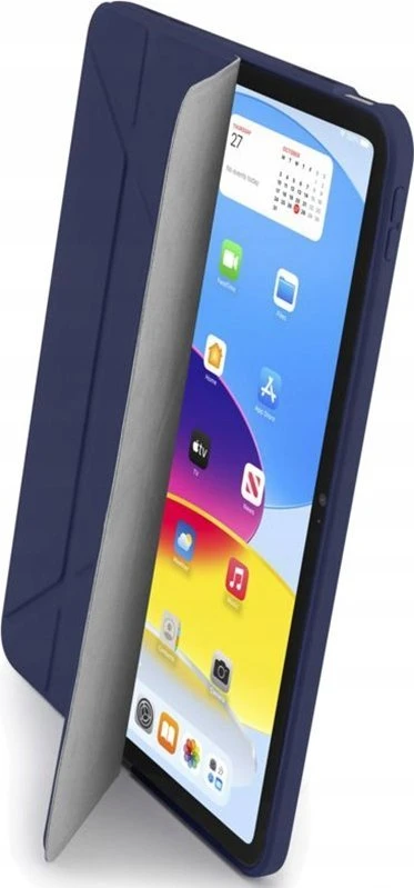 Pipetto Origami No3 Pieštukas dėklas, tamsiai mėlynos spalvos – Apple iPad 10.9 (2022)