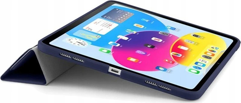 Pipetto Origami No3 Pieštukas dėklas, tamsiai mėlynos spalvos – Apple iPad 10.9 (2022)