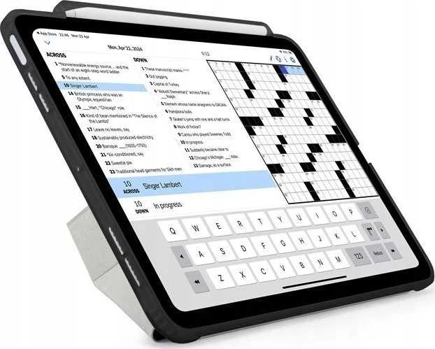 Pipetto Origami No3 Pieštukas dėklas, juodos spalvos – iPad Air 13″ 2024/2025/2026
