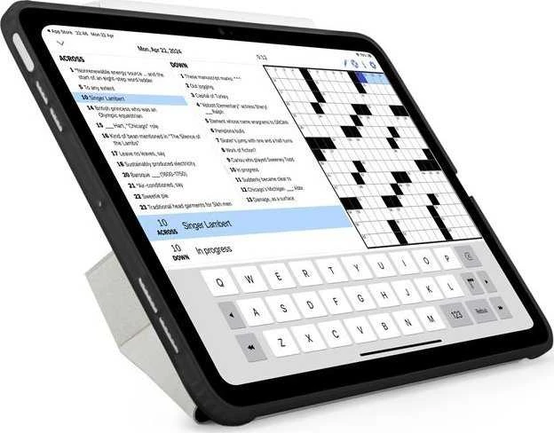 Pipetto Origami No1 Original dėklas, juodos spalvos – Apple iPad Air 13″ 2024/2025/2026