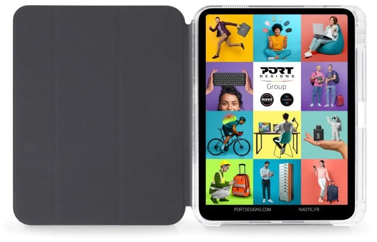 Dėklas na tablet Port Designs Dėklas PORT DESIGN APPLE IPAD 10 9 & 11 NOUMEA II SLIMCLEAR ECO* Žalias