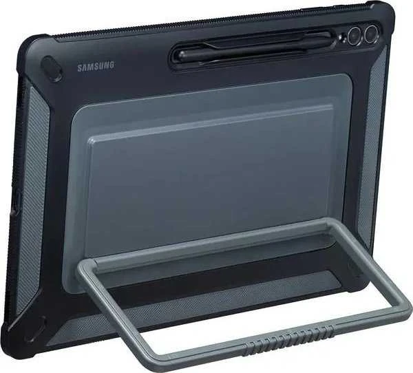 112803 Dėklas Samsung EF-RX610CBEGWW Tab S9 FE+ juodos spalvos Outdoor Cover