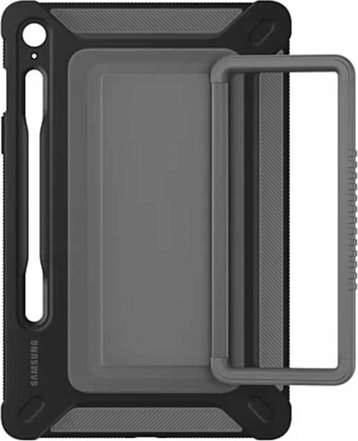 112803 Dėklas Samsung EF-RX610CBEGWW Tab S9 FE+ juodos spalvos Outdoor Cover