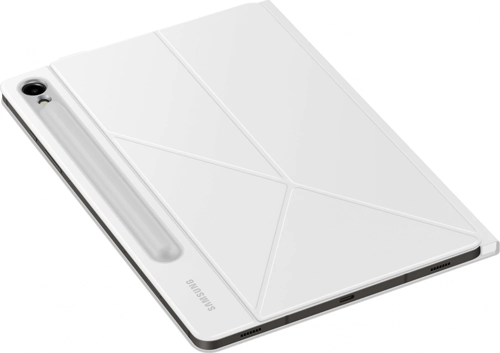 EF-BX710PWE Samsung Smart Book dėklas skirtas Galaxy Tab S9/S9 FE baltos spalvos