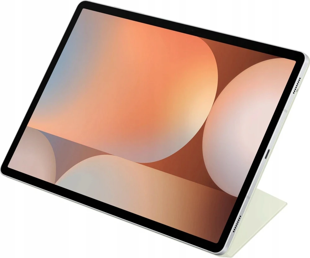 BX810POE išmanusis knygos viršelis Samsung Galaxy S10+/Tab S9+/S9FE+, Oranžinis