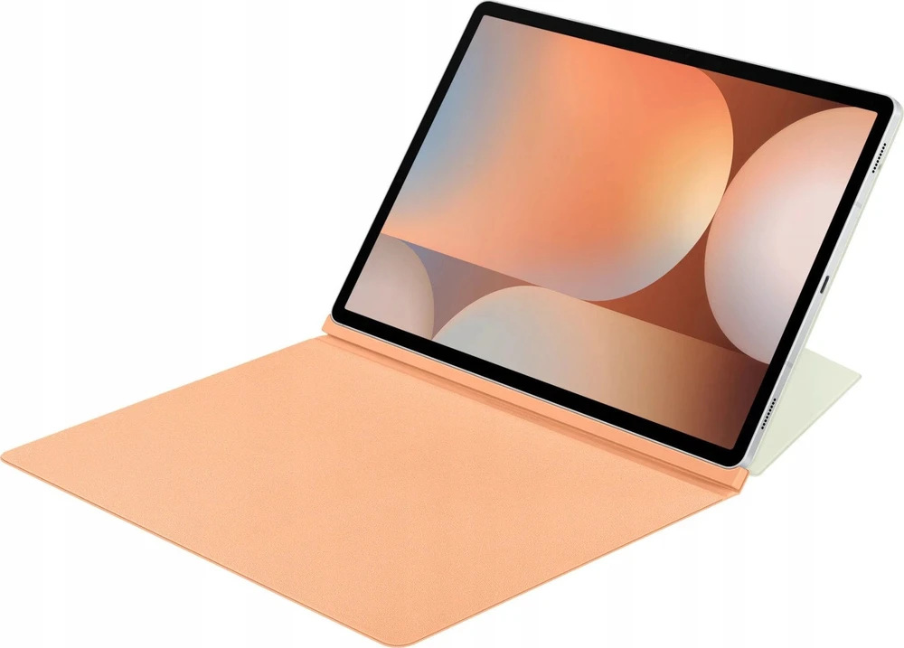 BX810POE išmanusis knygos viršelis Samsung Galaxy S10+/Tab S9+/S9FE+, Oranžinis