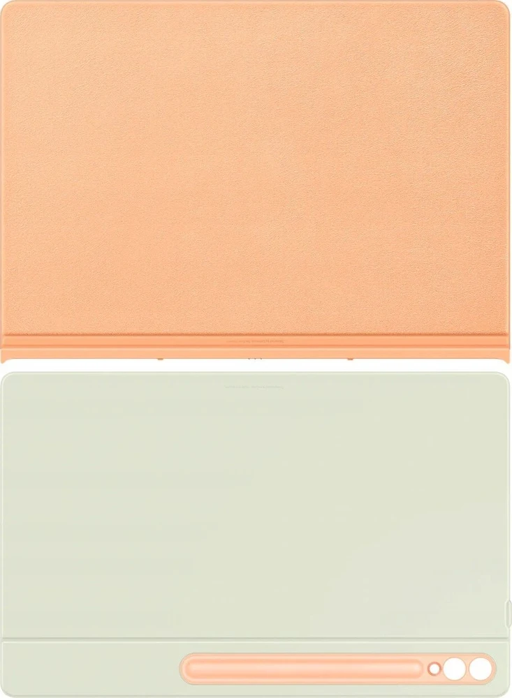 112803 EF-BX910POE Samsung Smart Book Cover Galaxy Tab S9 Ultra/S10 Ultra dėklas planšetiniam kompiuteriui oranžinės spalvos