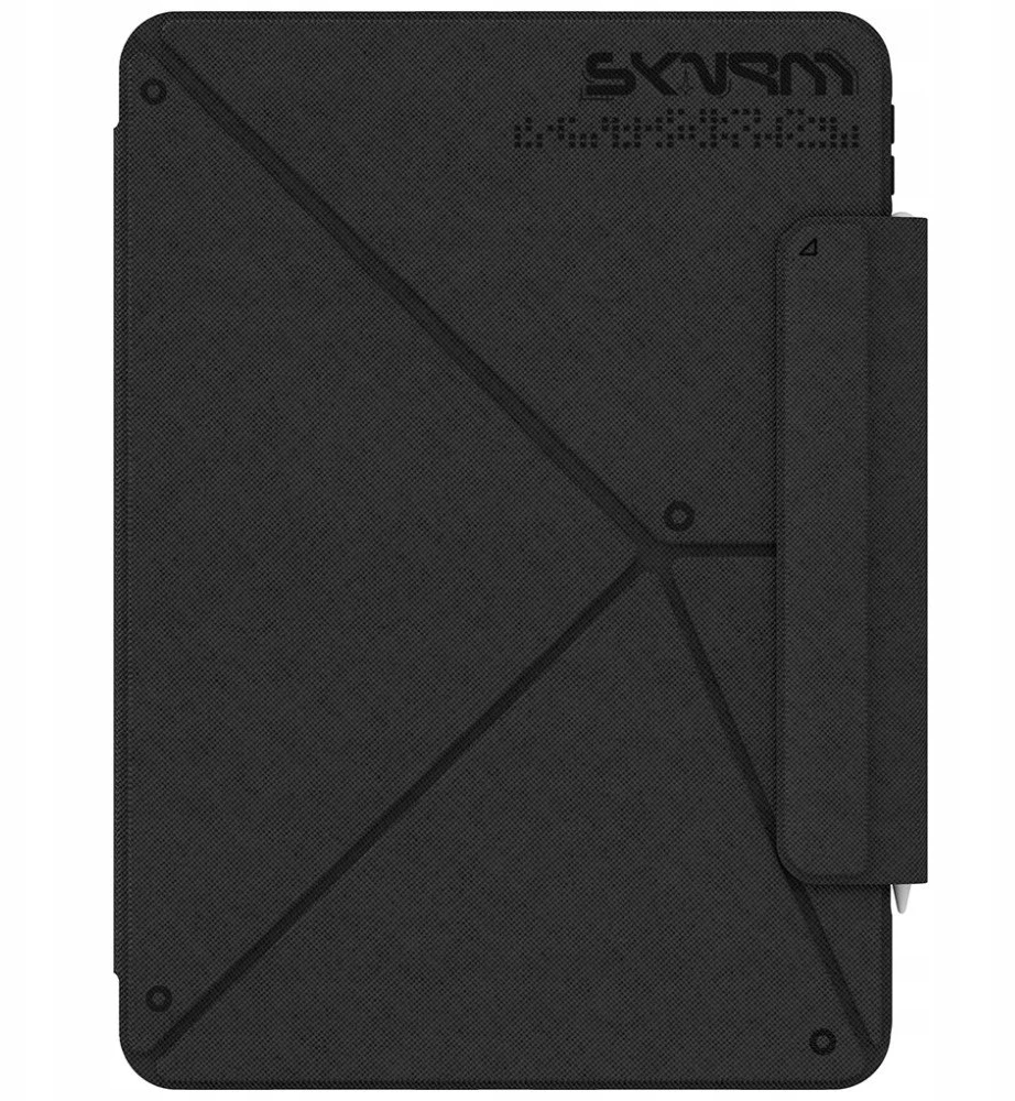 Dėklas Skinarma Trilon skirtas Apple iPad Air 11″ M2 2024 / M4 2026 juodos spalvos