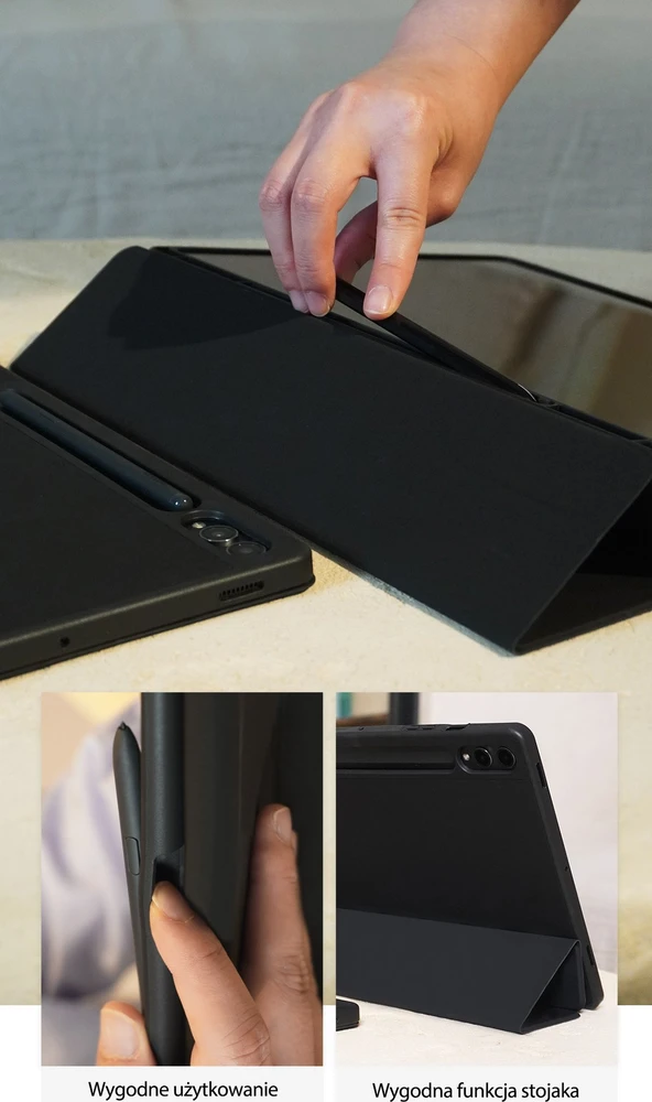 Araree etui A Folio Sam Tab A9czarny/juodas AR10-01818A
