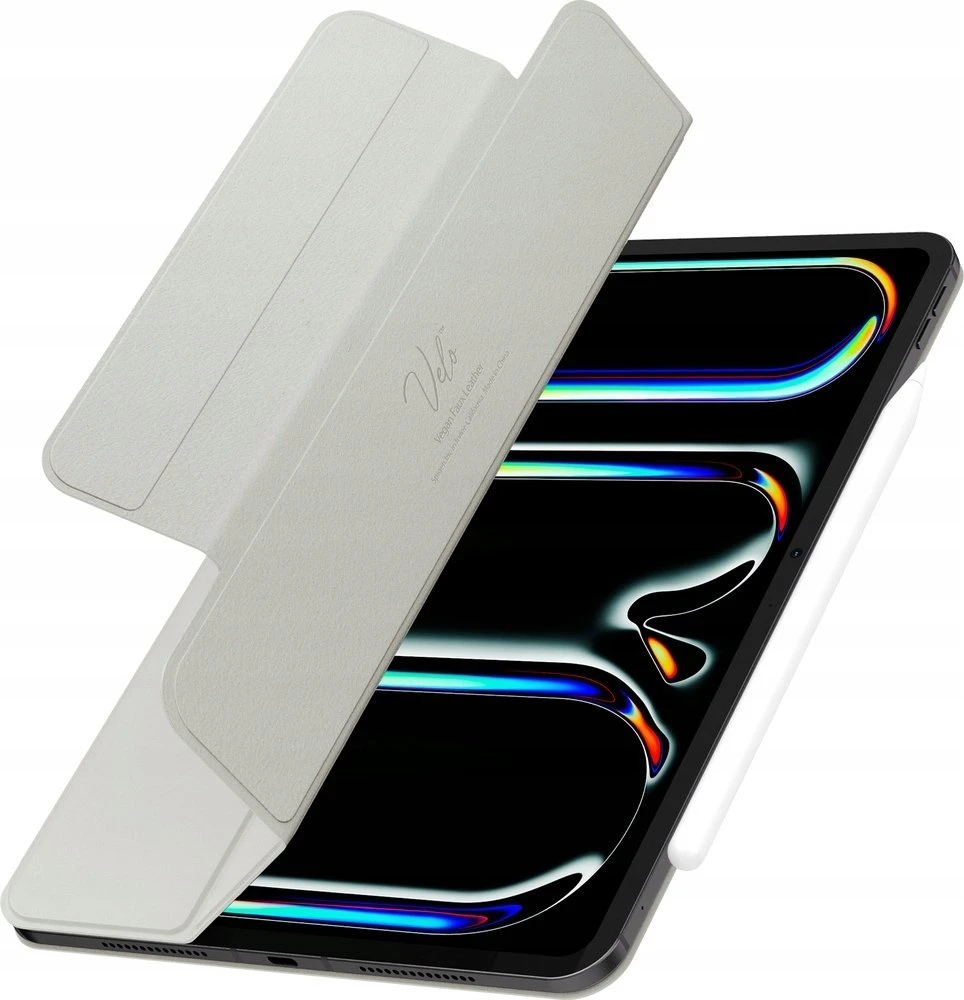 Spigen Air Skin Folio OneTap, pilka - iPad Pro 13" 2024
